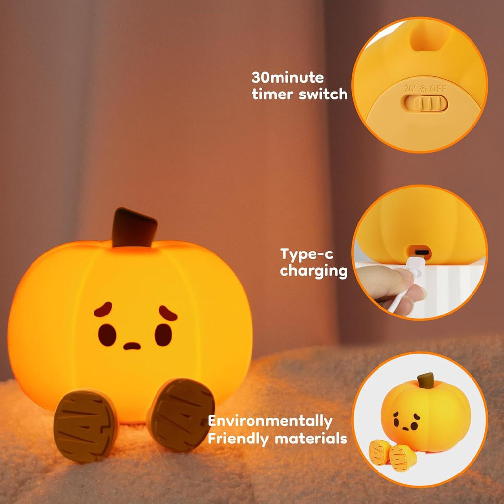 🎃Pumpkin Silicone Pat Light