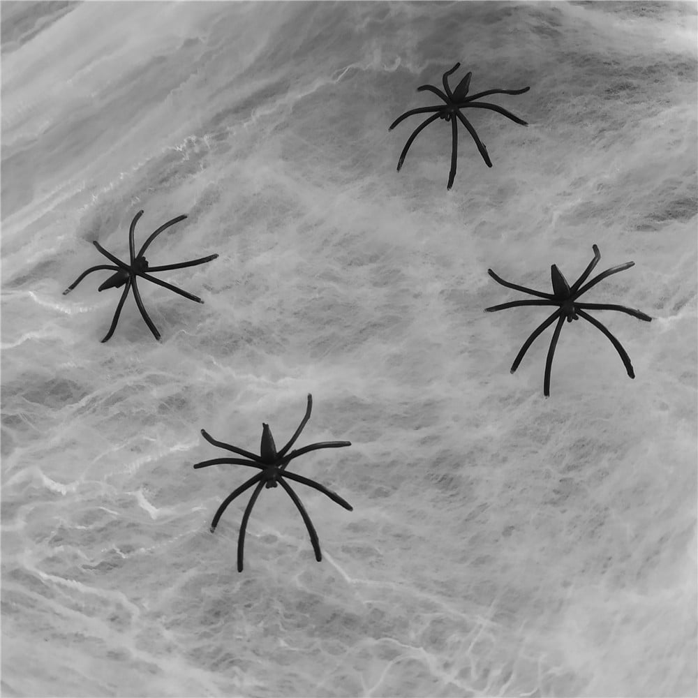 Halloween spider cotton spider web