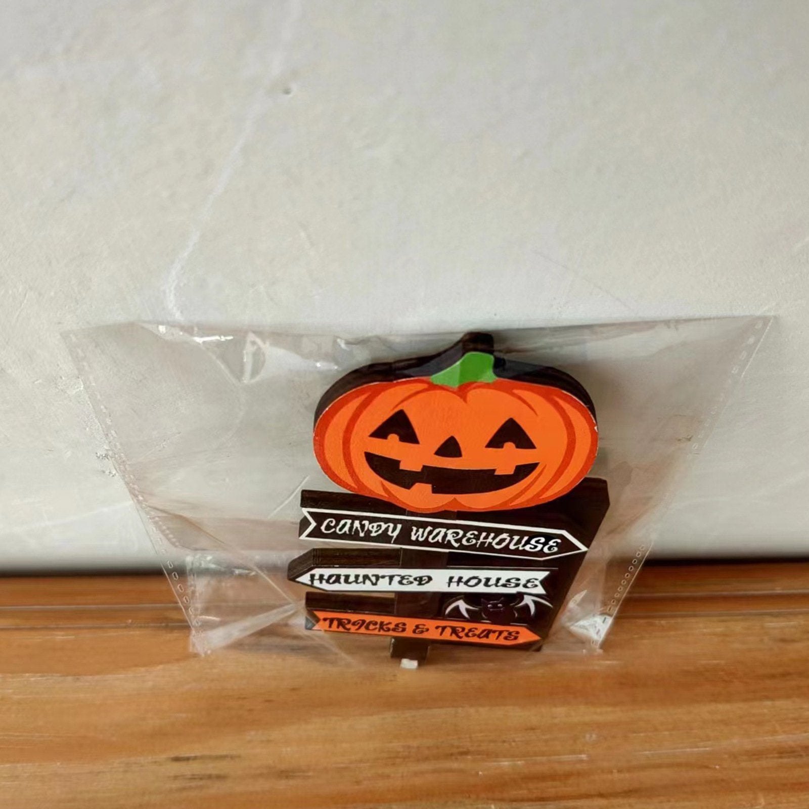 Halloween wooden ornaments
