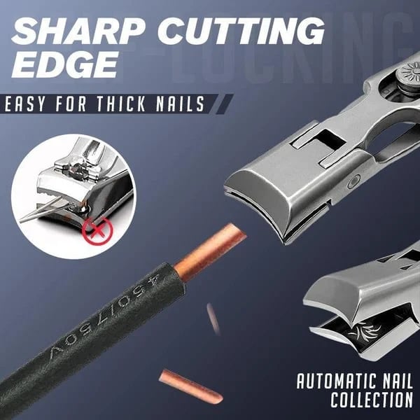 Ultra Sharp Stainless Steel Nail Clippers 🔥