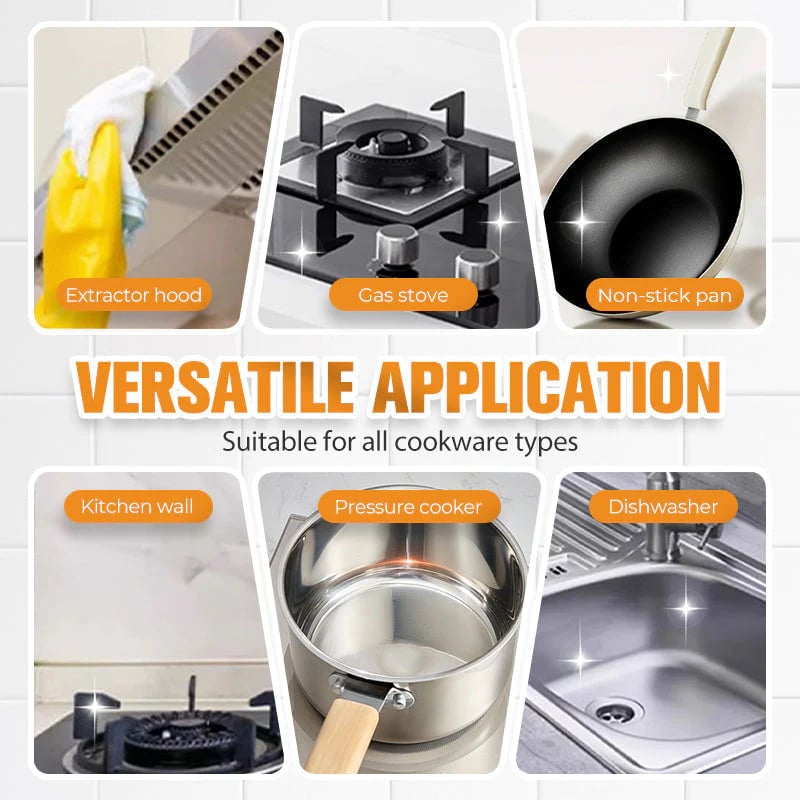 🔥Hot sale 50% off🔥Powerful Burnt Residue Remover Paste for Cookware