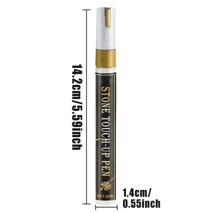 🪦Golden Tombstone Marker Pen for Restoring Faded Grave Inscriptions