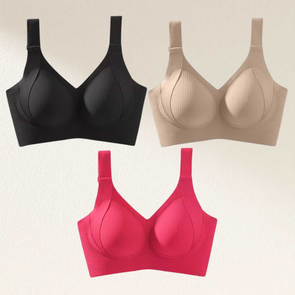 🎁Clearance Sale Buy 1 Get 3 Packs🔥 Super firming bra | Wire-free bra 👍 No more sagging breasts (3-Pack Value Set)