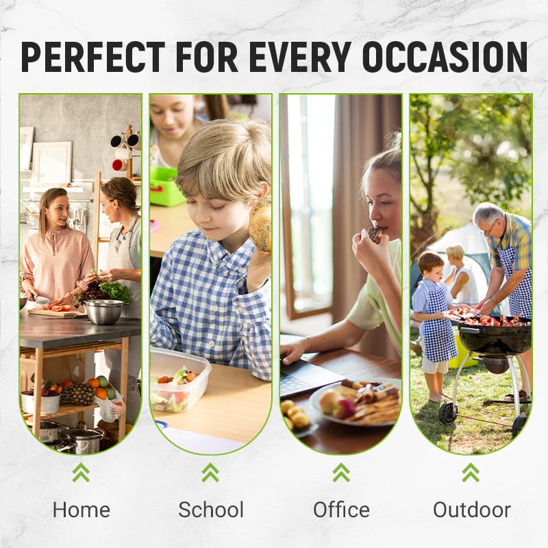🍗Buy 2 Get 1 Free 🥦Reusable Aluminum Foil Sealable Storage Bags